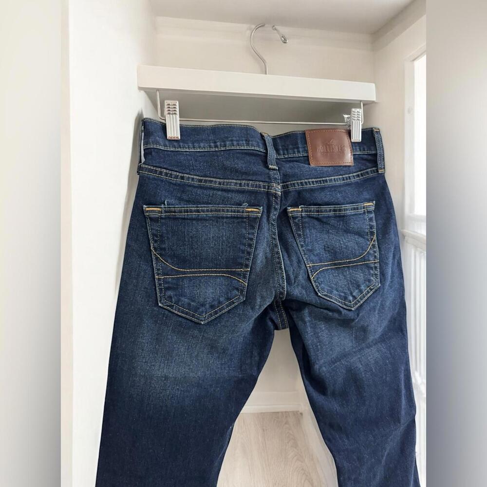 1104 Hollister Skinny Jeans 26x31 (29x29.5) Epic Flex Stretch NWOT - Picture 6 of 9